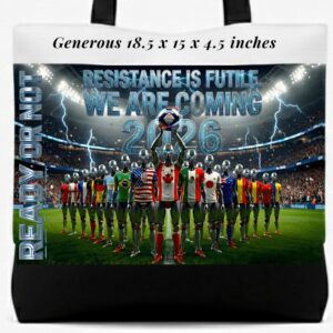 2026 world cup canvas tote bag (design #9)