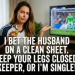 custom funny world cup slogan –we can cuddle at halftime (copy)